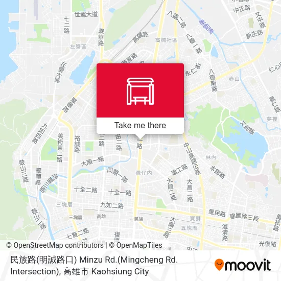 民族路(明誠路口) Minzu Rd.(Mingcheng Rd. Intersection)地圖