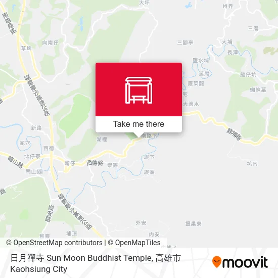 日月禪寺 Sun Moon Buddhist Temple map