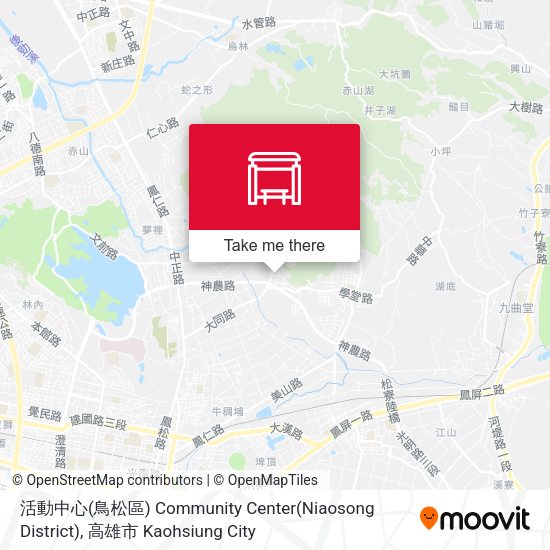活動中心(鳥松區) Community Center(Niaosong District) map