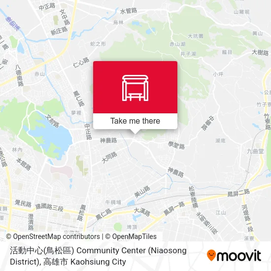 活動中心(鳥松區) Community Center (Niaosong District)地圖