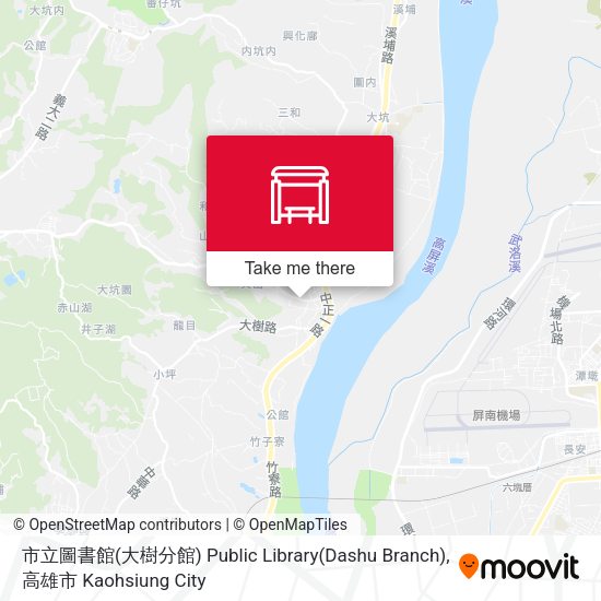 市立圖書館(大樹分館) Public Library(Dashu Branch) map