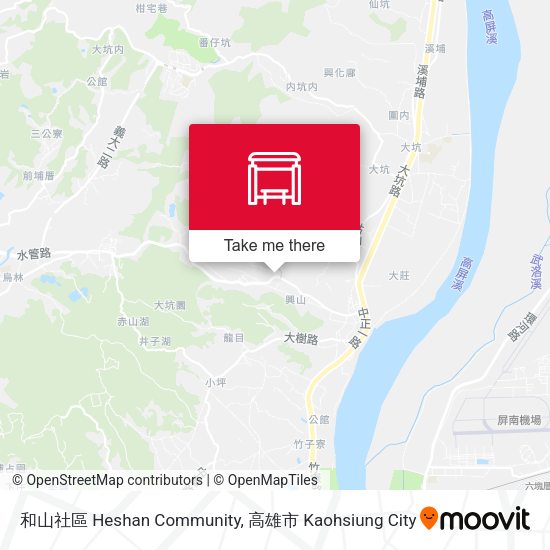 和山社區 Heshan Community map
