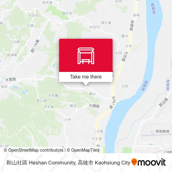 和山社區 Heshan Community map