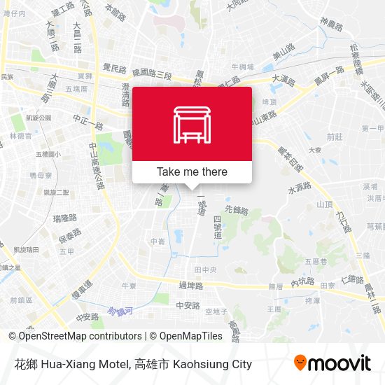 花鄉 Hua-Xiang Motel map