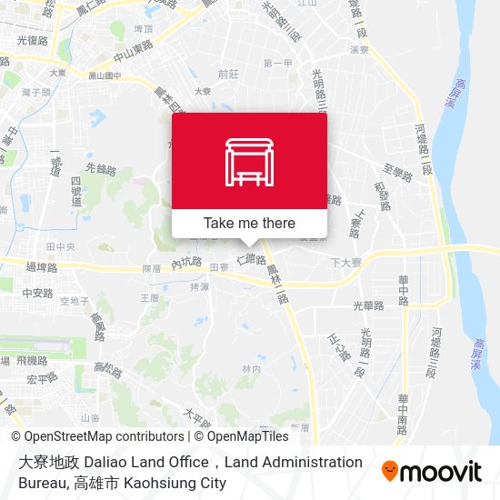 大寮地政 Daliao Land Office，Land Administration Bureau地圖