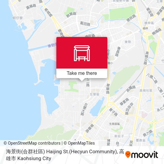 海景街(合群社區) Haijing St.(Hecyun Community) map