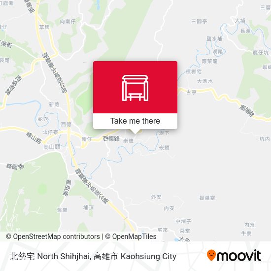 北勢宅 North Shihjhai地圖
