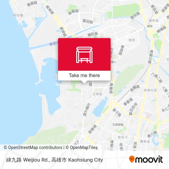 緯九路 Weijiou Rd.地圖