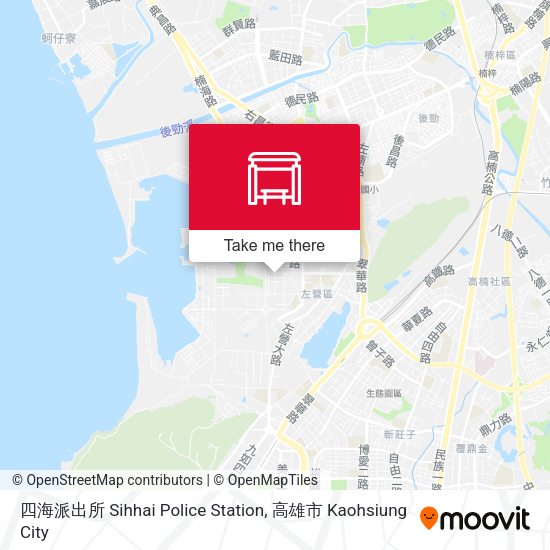 四海派出所 Sihhai Police Station map