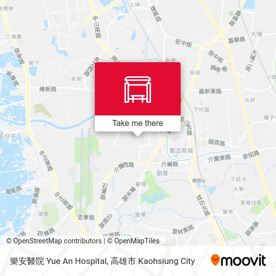 樂安醫院 Yue An Hospital地圖