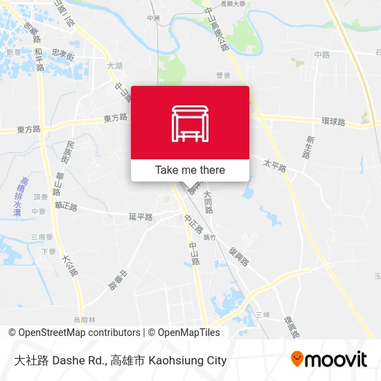 大社路 Dashe Rd. map