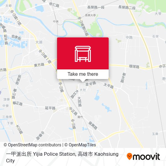 一甲派出所 Yijia Police Station map