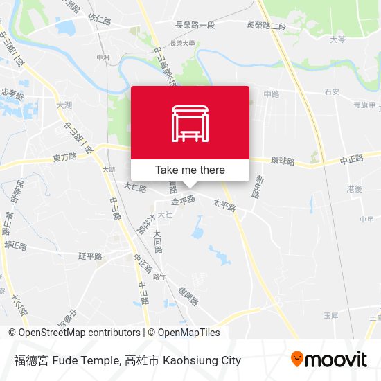 福德宮 Fude Temple map