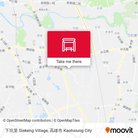 下坑里 Siakeng Village地圖