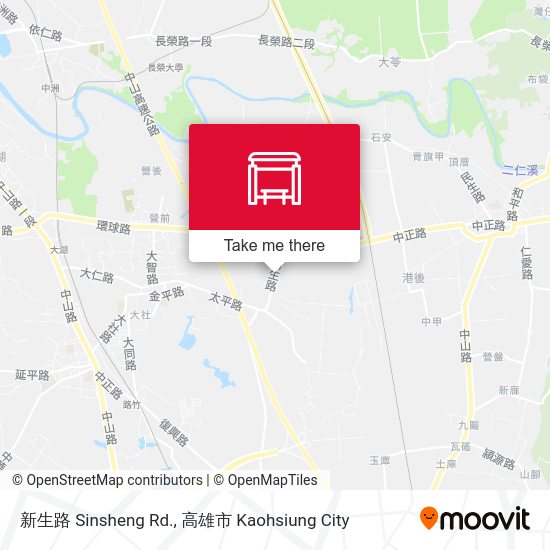 新生路 Sinsheng Rd. map