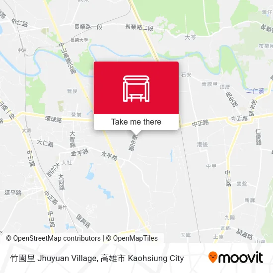 竹園里 Jhuyuan Village地圖