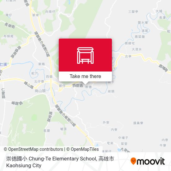 崇德國小 Chung-Te Elementary School地圖