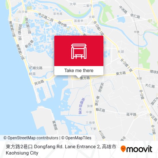東方路2巷口 Dongfang Rd. Lane Entrance 2地圖