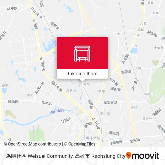 為隨社區 Weisuei Community地圖