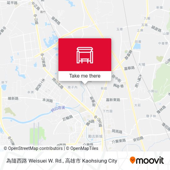 為隨西路 Weisuei W. Rd. map