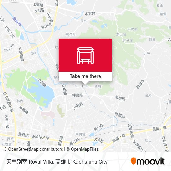 天皇別墅 Royal Villa map