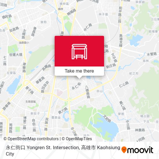 永仁街口 Yongren St. Intersection map