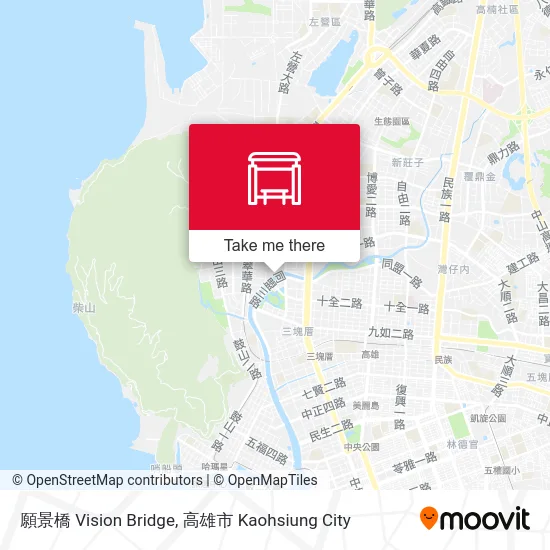 願景橋 Vision Bridge map