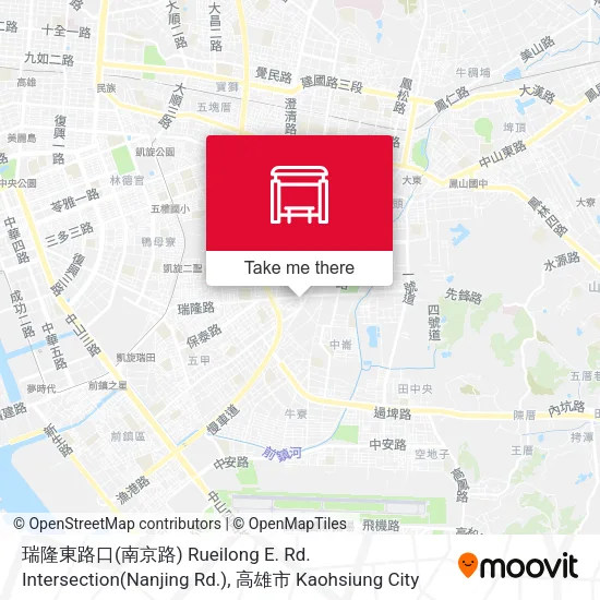 瑞隆東路口(南京路) Rueilong E. Rd. Intersection(Nanjing Rd.)地圖