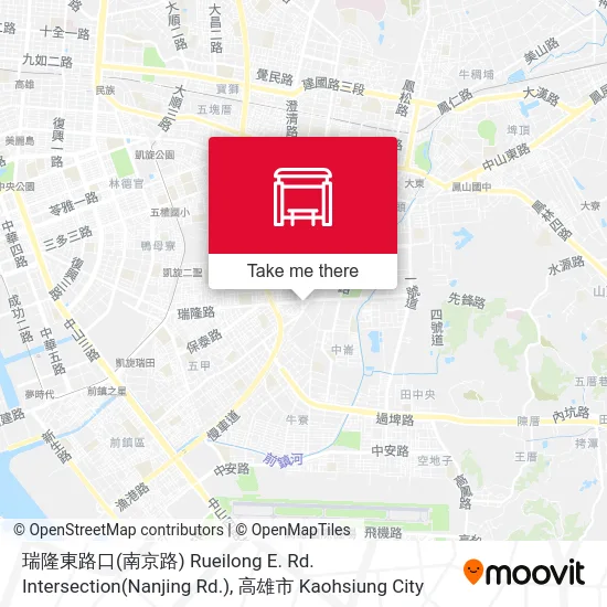 瑞隆東路口(南京路) Rueilong E. Rd. Intersection(Nanjing Rd.)地圖
