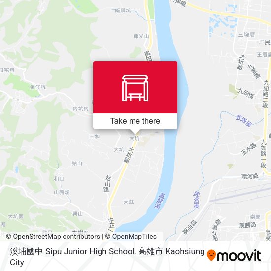 溪埔國中 Sipu Junior High School map