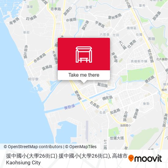 援中國小(大學26街口) 援中國小(大學26街口) map