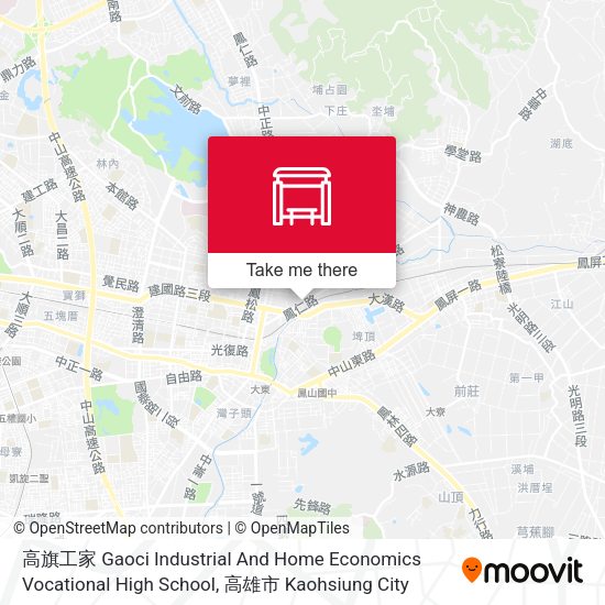 高旗工家 Gaoci Industrial And Home Economics Vocational High School地圖