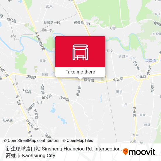 新生環球路口站 Sinsheng Huanciou Rd. Intersection地圖