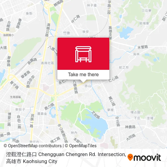 澄觀澄仁路口 Chengguan Chengren Rd. Intersection地圖