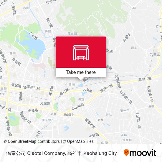 僑泰公司 Ciaotai Company map