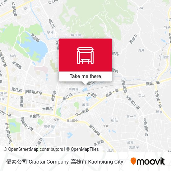 僑泰公司 Ciaotai Company map