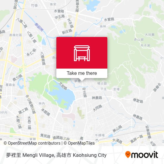 夢裡里 Mengli Village map