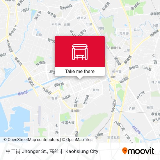 中二街 Jhonger St.地圖