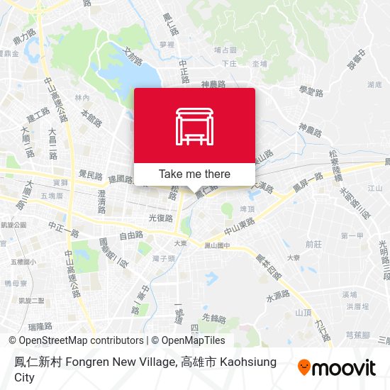 鳳仁新村 Fongren New Village地圖