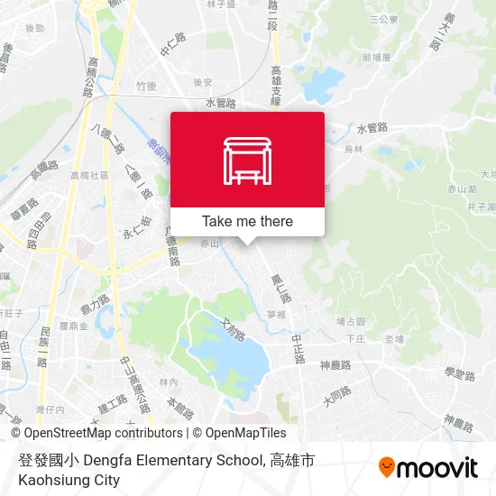 登發國小 Dengfa Elementary School地圖