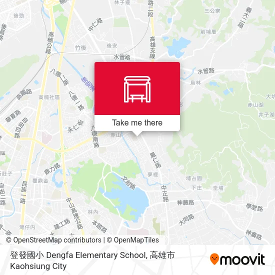 登發國小 Dengfa Elementary School map