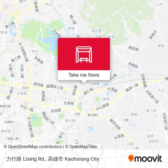 力行路 Lising Rd.地圖