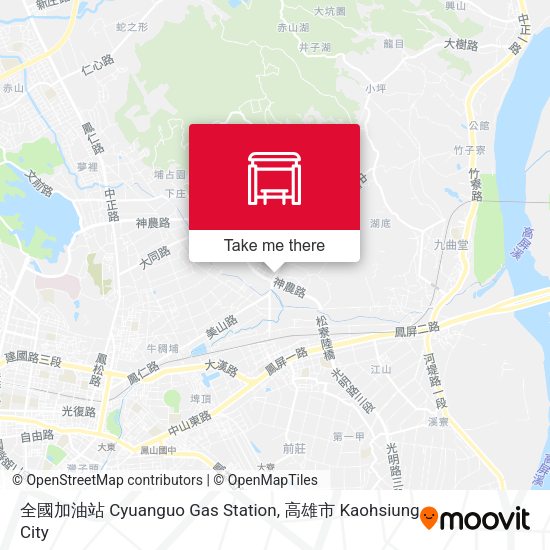 全國加油站 Cyuanguo Gas Station map