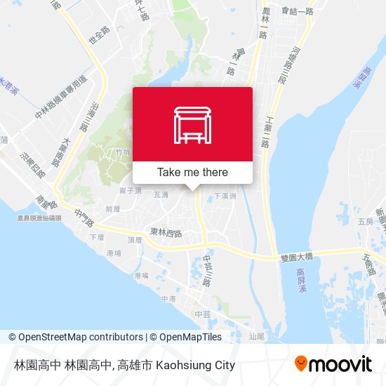 林園高中 林園高中 map