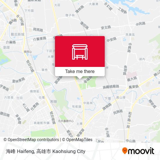 海峰 Haifeng地圖