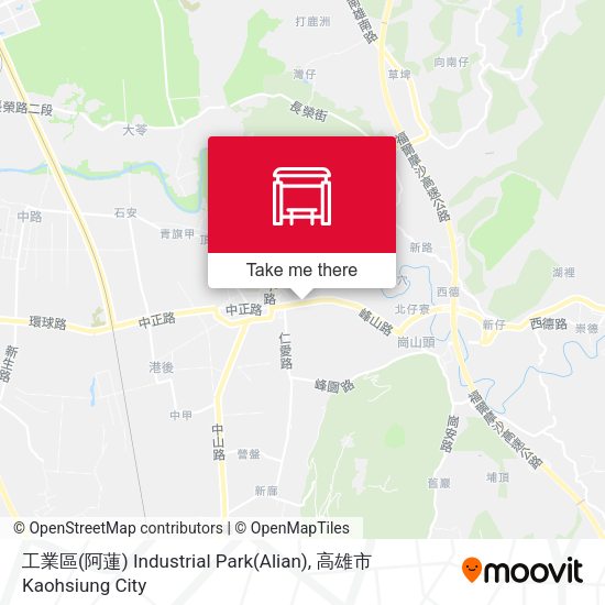 工業區(阿蓮) Industrial Park(Alian) map