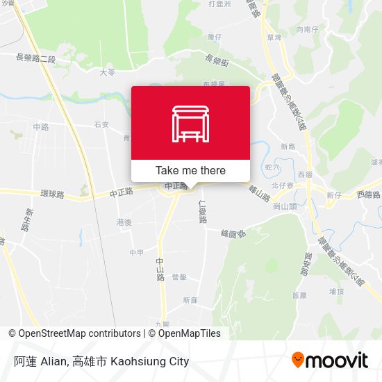 阿蓮 Alian map
