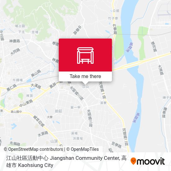 江山社區活動中心 Jiangshan Community Center map