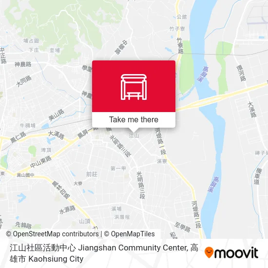 江山社區活動中心 Jiangshan Community Center map