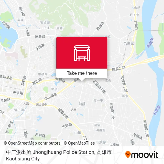 中庄派出所 Jhongjhuang Police Station地圖